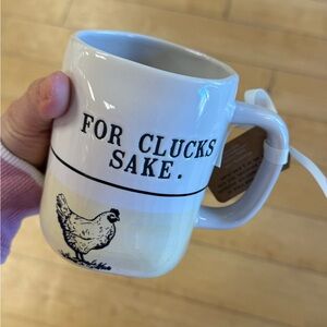rae dunnCharming White Chicken Mug